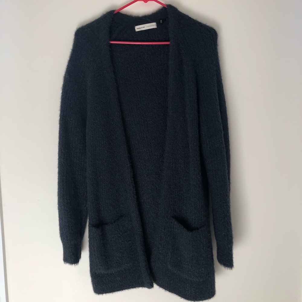 Anthropologie Sleeping on Snow Cardigan